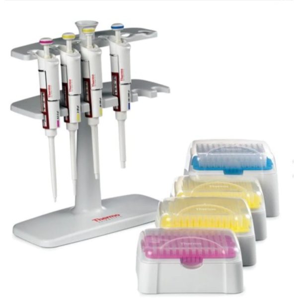 Kit 4 Micropipetas F1 0,2 a 1.000ul (Kit 2)