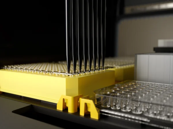 Robô de pipetagem Hamilton Microlab Prep com 2 + 8 canais