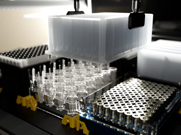 Robô de pipetagem Hamilton Microlab Prep com 2 + 8 canais