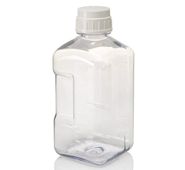 Garrafa quadrada de policarbonato Nalgene™ com tampa (Outlet)
